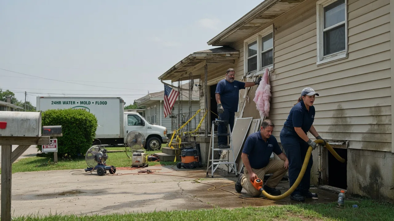 Water Damage Repair in Lake Arthur, LA near me